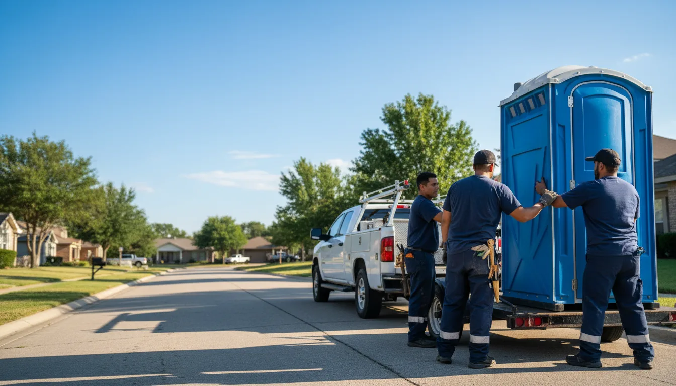 Portable Toilet Rental in Aubrey, AR near me